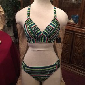 NWT. Colorful bikini